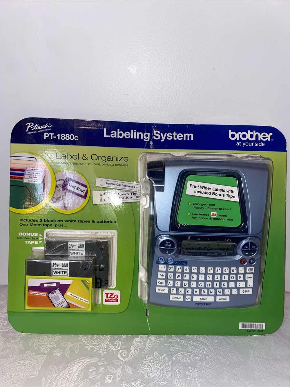 NIP Brother PT-1880c Labeling System